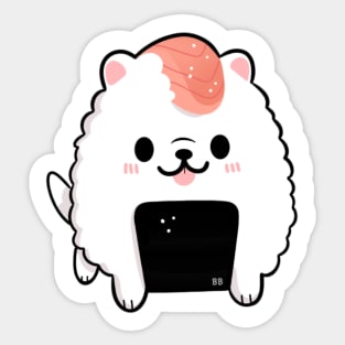 Sushi Doggo Sticker